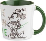Egan Disney Egan Mok Minnie Mouse Live Laugh Love Groen 9,5cm
