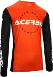 Acerbis MX J-Track Inc Oranje Zwart Cross Jersey - Shirts