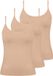 Sloggi Dames spaghettitop 3 pack GO Sense