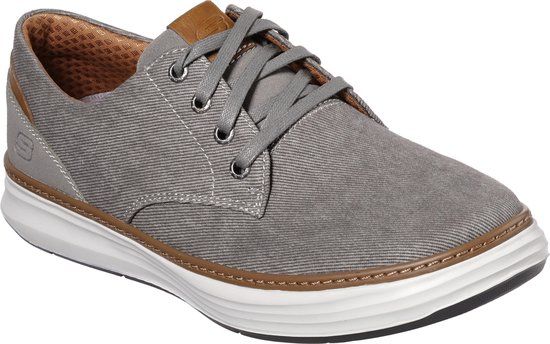 Skechers Moreno - Ederson Heren Sneakers - Taupe - Maat 40