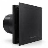 Airflow QT100T Zwarte Badkamer Afzuigventilator