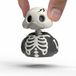 TUBBZ Mini: Halloween - Skeleton Cosplayende Rubberen Eend Vinylfiguur