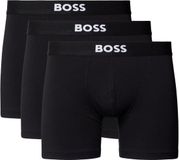 BOSS Boxershorts One 3-Pack Zwart - Maat XL