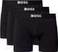 BOSS Boxershorts One 3-Pack Zwart - Maat XL
