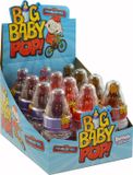 Topps Big Baby Pop - 12 Stuks - 384g - Zacht Snoep - Original Smaak