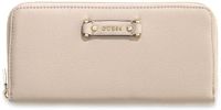 GUESS Dorothy SLG Zip Around Wallet Bone beige