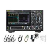 RIGOL Oscilloscoop, DHO924S Draagbare Digitale Oscilloscoop, 250MHz, 12bits, 4 Analoge Kanalen, 16 Digitale Kanalen, ondersteunt Bode-Plot Analyse, geïntegreerde 25MHz Signaalgenerator