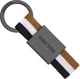 Hugo Boss BOSS Hugo Iconic sleutelhanger voor heren, klassieke cod. HBHAK385D, stof