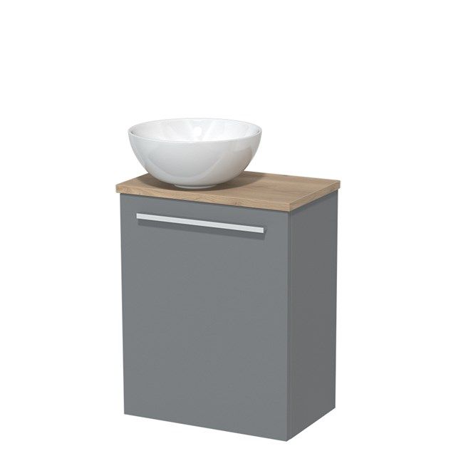 Maxaro Modulo Toiletmeubel 41 cm - Lichtbruin Eiken