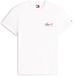 Tommy Hilfiger Tommy Jeans T-shirt Tjm Slim Sign Chest Ss Tee Ext Dm0dm22538 Ybl Ecru Mannen Maat - M
