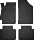 Wielganizator BasicProtect Serie - Universele Autovloermatten - Rant 1,5 cm - Antislip - Weerbestendig - Zwart