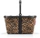 Reisenthel Carrybag Boodschappenmand Maat XS - 5L - Leo Fake Fur Bruin