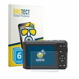 BROTECT - Screenprotector voor Kodak Pixpro FZ45 - Folie Beschermfolie matte 6 Stuks