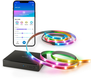 WiZ TV Strip Light - 3400mm LED Ambiance Lighting - Multi-color, Dimmable, Smart Control