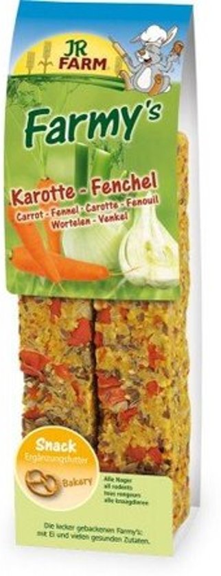 JR Farm Farmys wortelen-venkel 160g