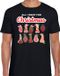 Bellatio Decorations foute kersttrui/t-shirt heren - All I want for Christmas - piemel/vagina - zwart XL