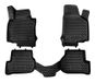 OMAC A016273 Ensemble de tapis de sol ETP (élastomère thermoplastique), noir