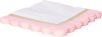 Givi Italia Feestservetten - 16x - baby shower - 3 laags - 33 x 33 cm - geboorte