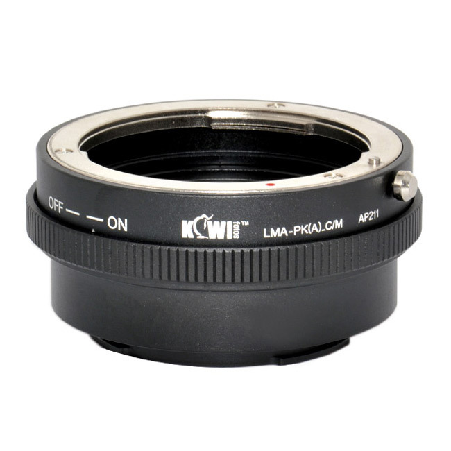 Kiwifotos Lens Mount Adapter Pentax K A naar Canon M