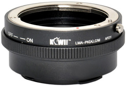 Kiwifotos Lens Mount Adapter Pentax K A naar Canon M