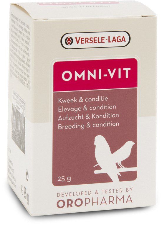 Versele-Laga Oropharma Omni-Vit Kweek & Conditie - Vogelsupplement - 25 g