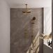 Brauer Gold Carving Thermostatische Regendoucheset Inbouw