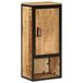VidaXL Badkamerkast 40x27x90 cm massief mangohout en ijzer