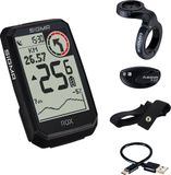 Sigma Rox 4.0 Endurance HR Set Ordinateur de vélo Transparent Noir