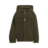 Like Flo corduroy overshirt - donkergroen