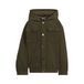 Like Flo corduroy overshirt - donkergroen