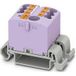 Phoenix Contact 3273214 Bloc de distribution connexion à ressort Push-in Violet 10 pièce(s)