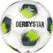 Derbystar Voetbal Brillant TT Wit geel groen Maat 5