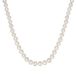 Valero Pearls Collier - Perles d'eau douce - Argent sterling 925 - Blanc - 60 cm