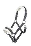 HKM Bischofshofen Halster Donkergrijs Pony