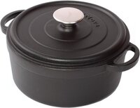 Cuisinova Gietijzeren Braadpan - 20 cm - 2.5 liter - Zwart