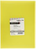 Grafoplas 1451760 - map met 20 hoezen, foolscap, omslag PP, geel
