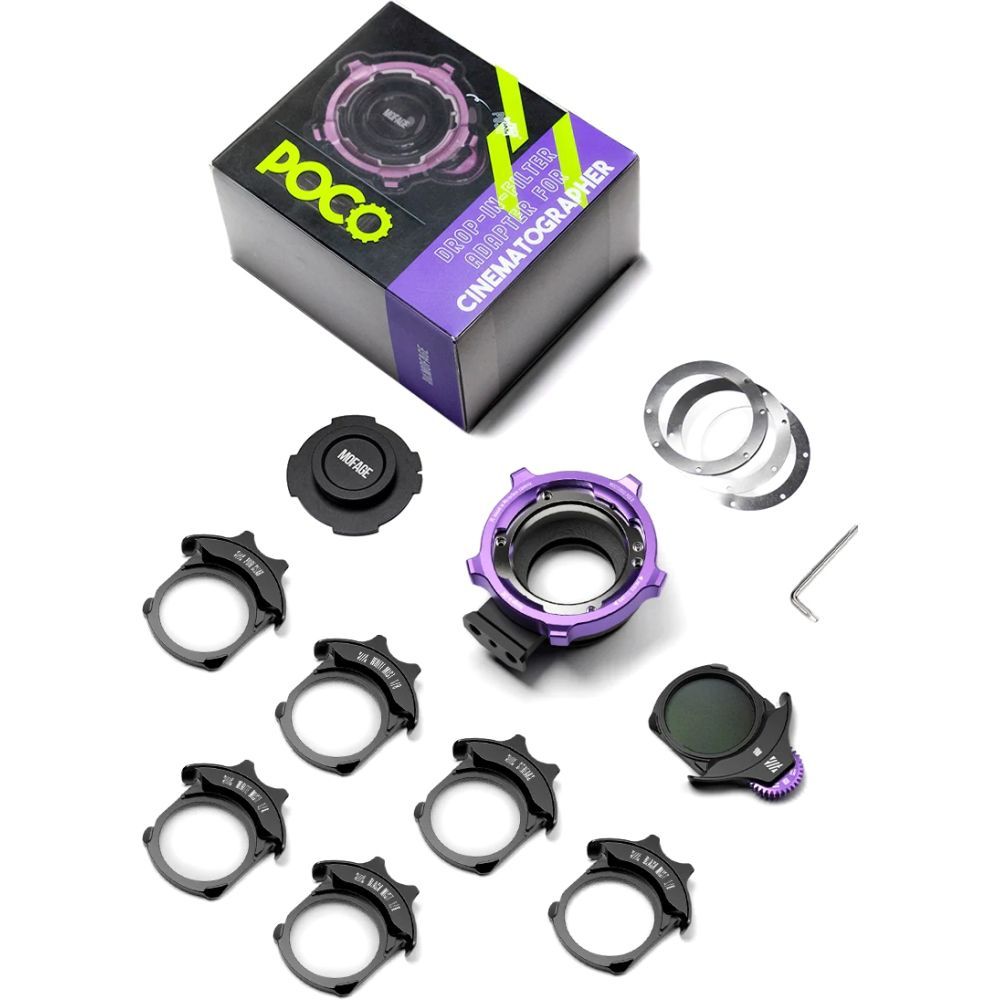 MOFAGE Poco Drop-In Advanced Kit E-mount Filter Adapter