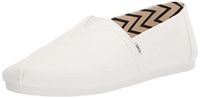 TOMS Alpargata Loafer Flat voor heren van gerecycled katoen, Wit, 43.5 EU