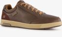 Skechers Cavell Sparkman leren heren sneakers - Bruin - Extra comfort - Memory Foam