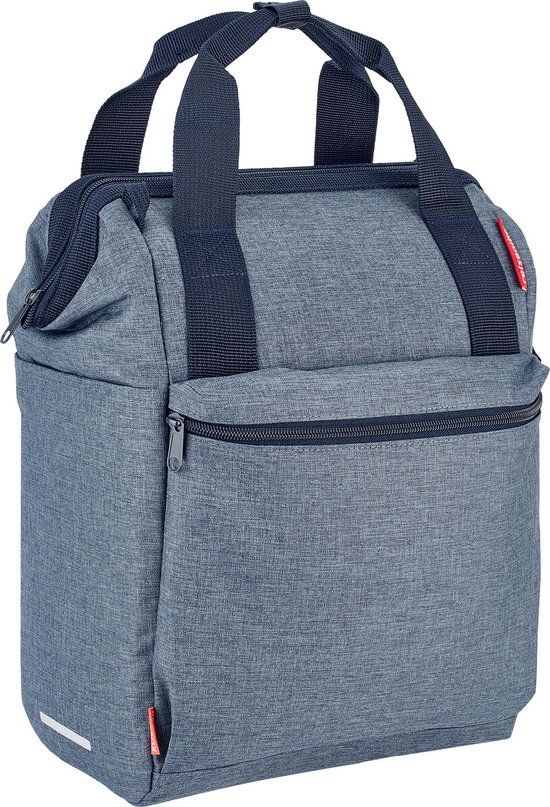 KLICKfix Roomy GT 12L Twist - Blue - Rear Bicycle Bag