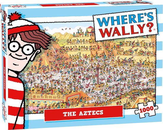 Plenty gifts spellen Plenty Gifts Puzzel Where's Wally Aztecs 1000 stukjes