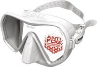 Seac Sub Pura antifog Duikbril & Snorkelmasker - Anti-Condens - Frameless - Wit