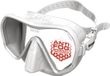 Seac Sub Pura antifog Duikbril & Snorkelmasker - Anti-Condens - Frameless - Wit