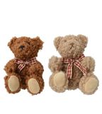 Kaemingk Beer polyester l7b6h10 cm a2 kerst Decoris
