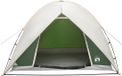 vidaXL Campingtent met waterdichte regenfly 4-persoons Groen