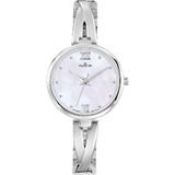 Dugena 4460667 Polshorloge Dames Zilverkleurig Staal Kwarts Analoog