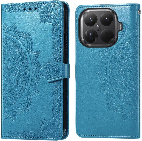 imoshion Hoesje - Geschikt voor Xiaomi 17T - Mandala Bookcase - Rose Gold
