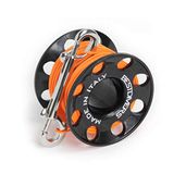 Best Divers ML0077B Tech Reel Trou 31 kunsthars, 30 m, oranje/zwart