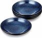 OEM Allecto plus - Keramische pastakommen set, rimpelingsschalen, vaatwasserbestendig, magnetronbestendig (blauw)