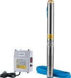 Wiltec Pompe pour puits profonds 4" 750 W